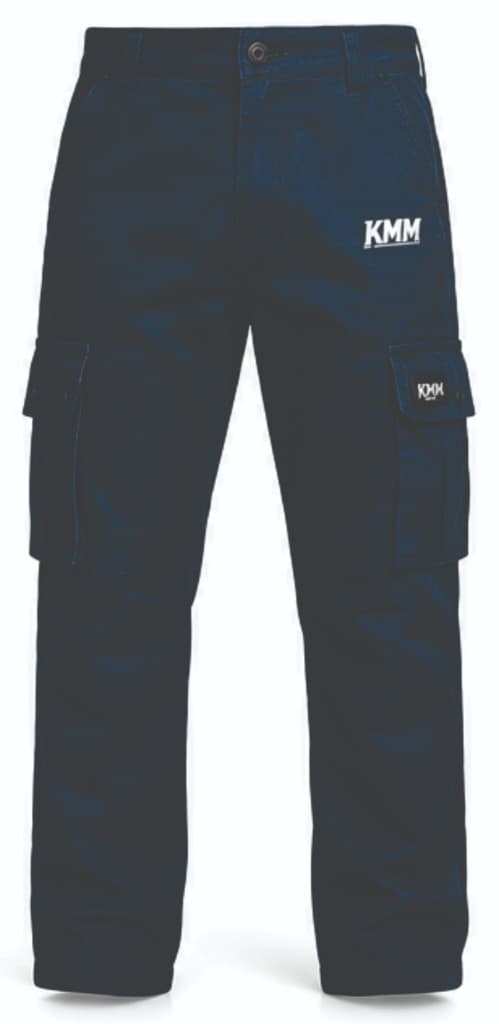 Navy KMM cargo trousers