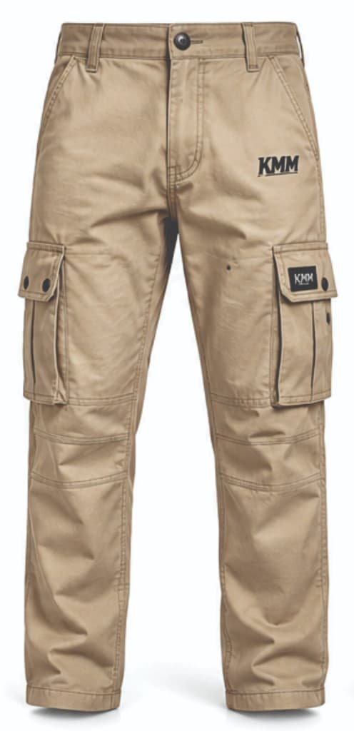 Khaki KMM cargo trousers