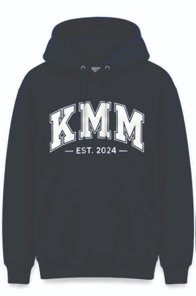 Navy KMM EST. 2024 pullover hoodie